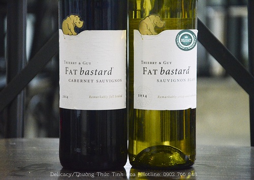 Vang trắng Fat Bastard